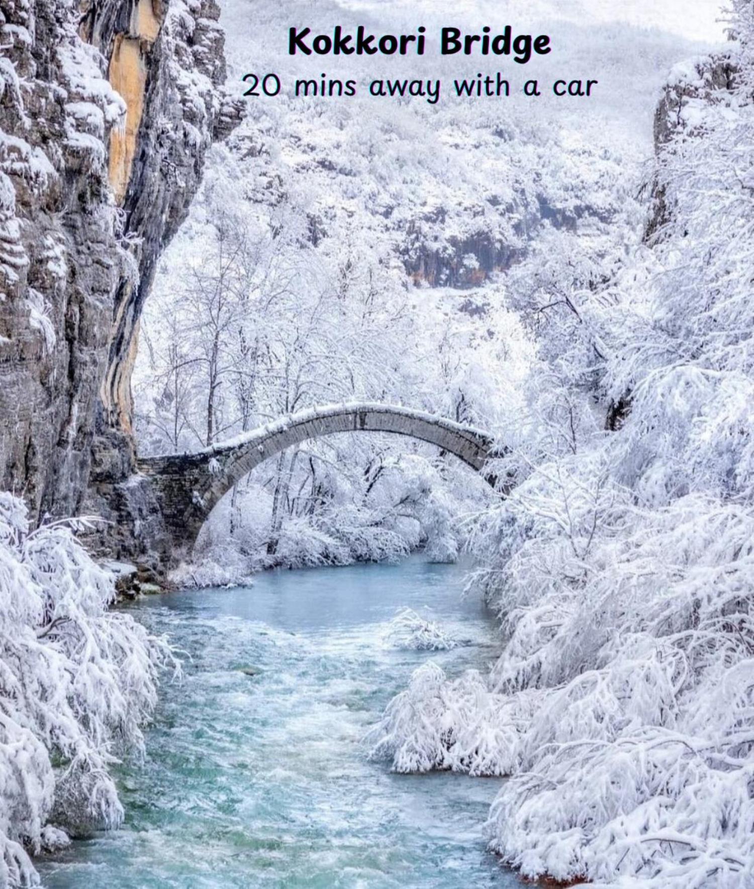 "Apeiros Chora" Hotel, Zagori Káto Pediná Kültér fotó