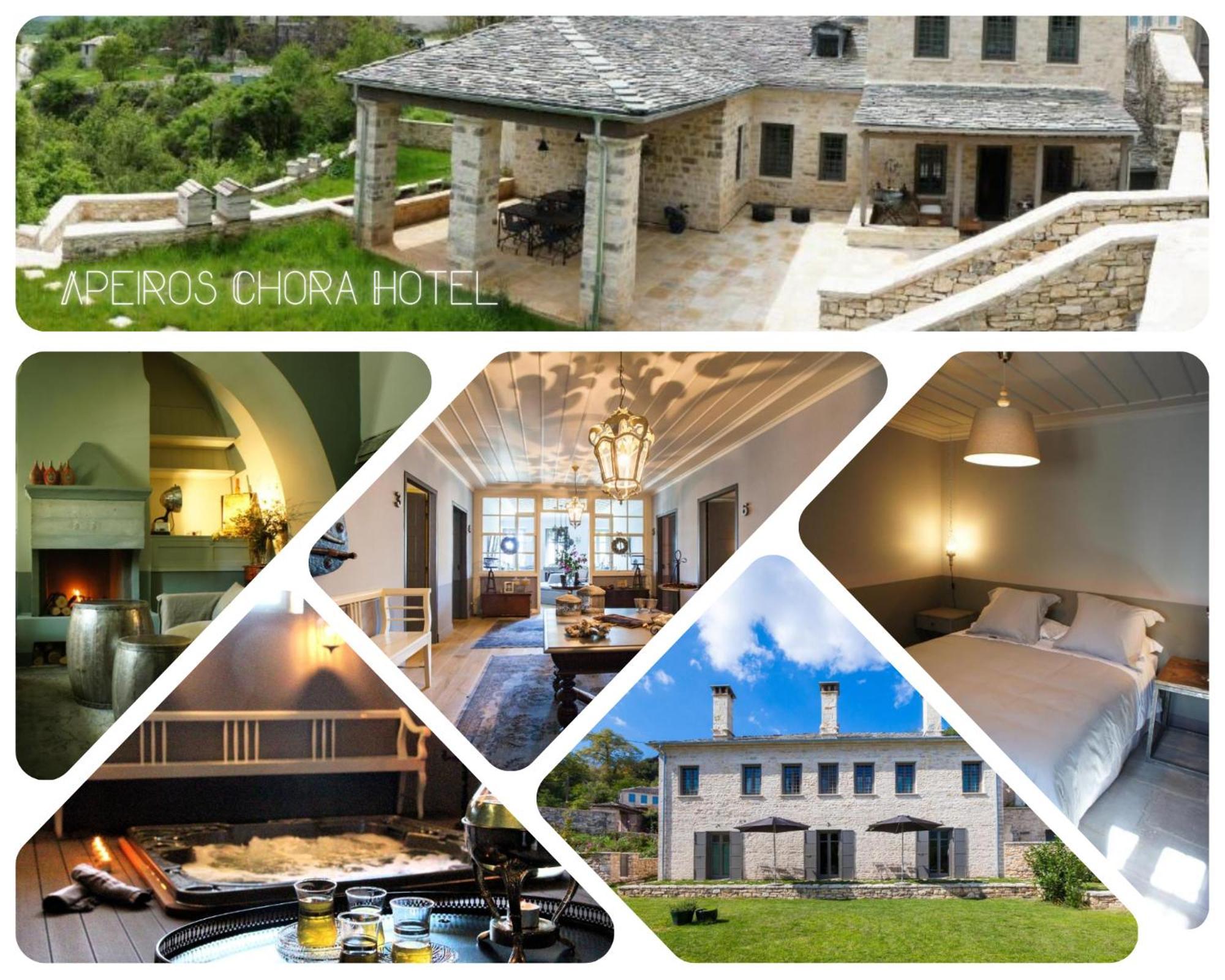 "Apeiros Chora" Hotel, Zagori Káto Pediná Kültér fotó