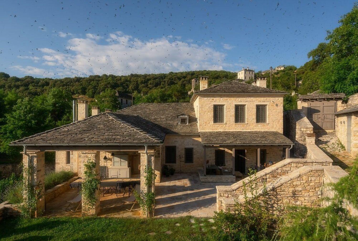 "Apeiros Chora" Hotel, Zagori Káto Pediná Kültér fotó